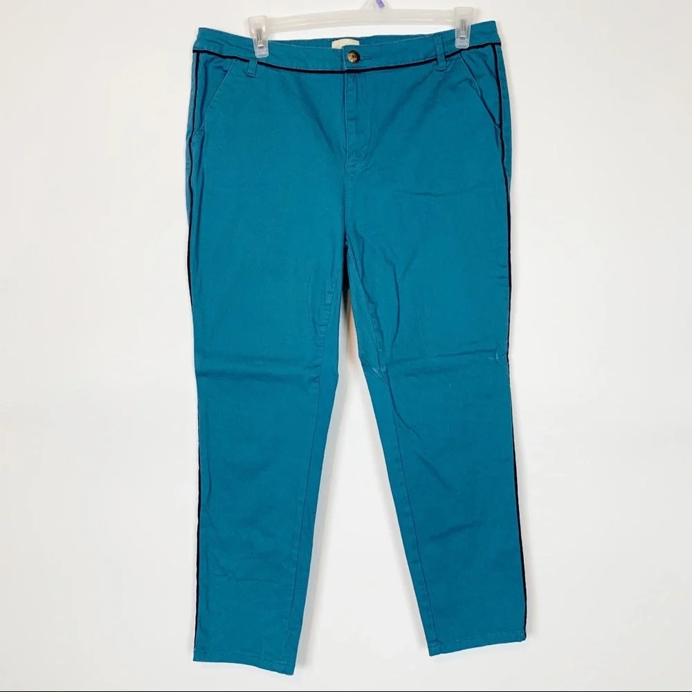 ModCloth Nashville Skinny Pant with Tuxedo Stripe - Picture 4 of 8